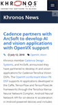 Mobile Screenshot of khronos.org