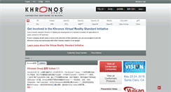 Desktop Screenshot of cn.khronos.org