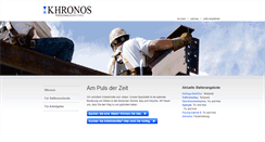 Desktop Screenshot of khronos.ch